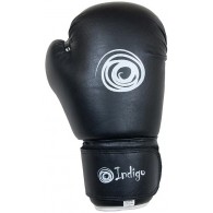 Перчатки боксёрские INDIGO PU PS-790 10 унций Черный