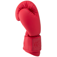 Перчатки боксерские BGS-V012, красный, 12 oz