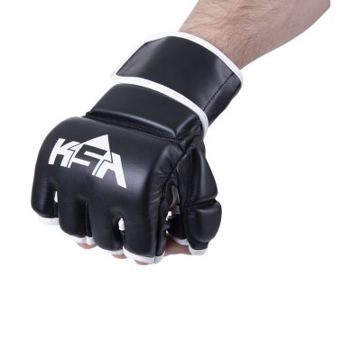 Перчатки для MMA Wasp Black, к/з